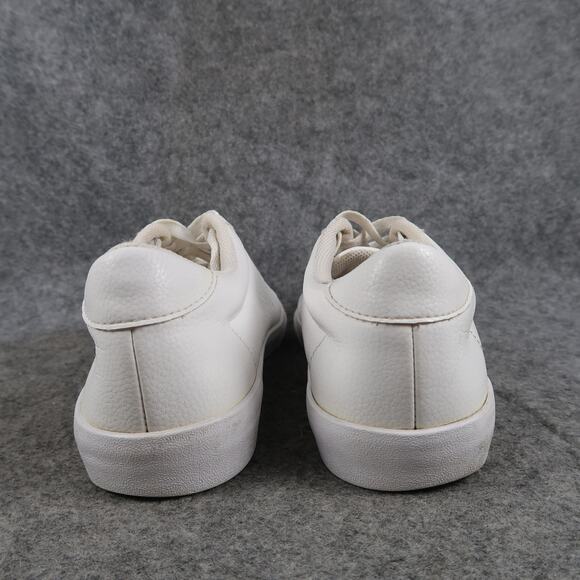 H&M Shoes Womens 6 Casual Sneakers Lifestyle White Trainer Lace Up Fashion Comfy - Picture 6 of 15